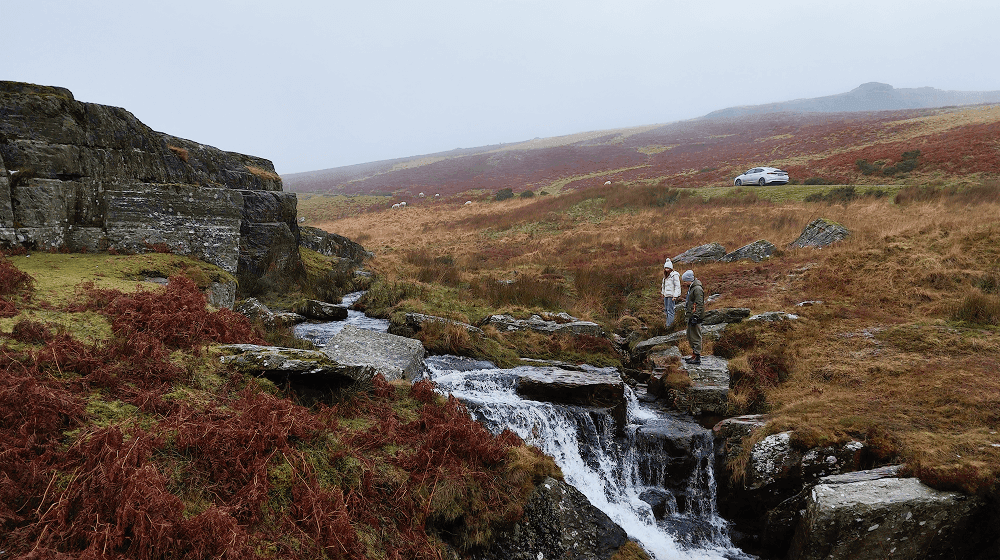 Winter Weekend in Wales scenic road