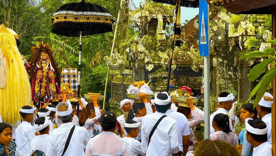 Bali Reality Check: Rainy Season Edition Ceremony
